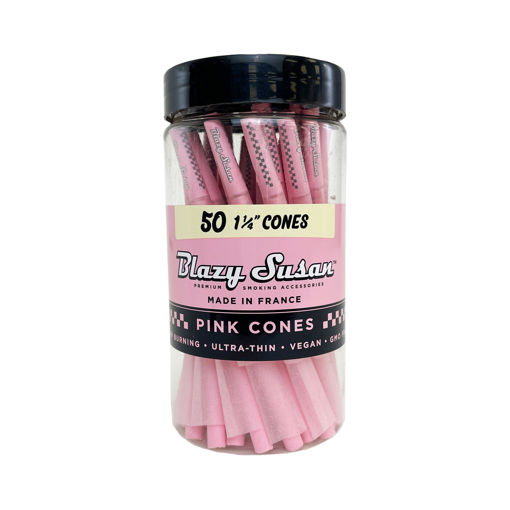 Picture of BlazySusan Cones-Pink 1 1/4Size 50ct jar
