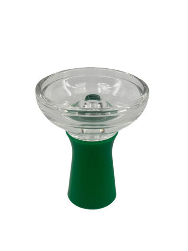 Picture of Zebra Glass Funnel Bowl 