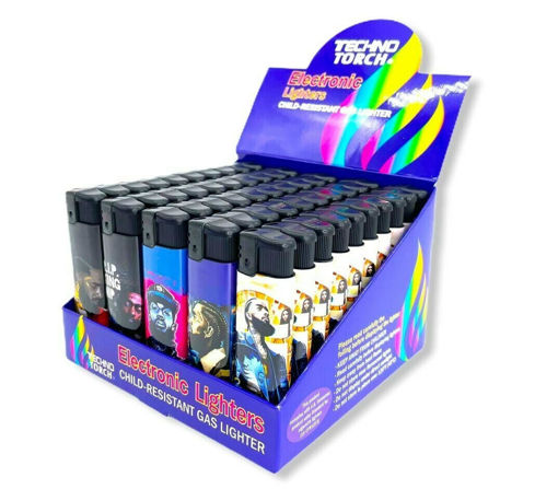 Picture of Techno Electronic Lighters 50ct