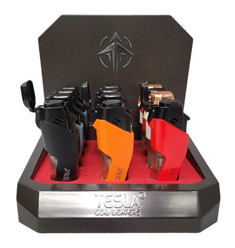 Picture of T61659 Tesla Turbo 2 Torch Lighter 12ct