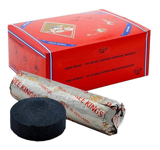 Picture of 3 King Charcoal 40mm - Big