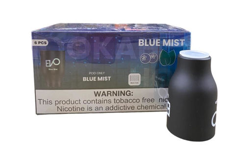 Picture of Evo Hookah Pod Blue Mist 3MG 6ct