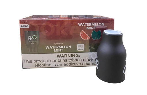 Picture of Evo Hookah Pod Watermelon Mint 3MG 6ct