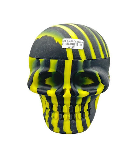 Picture of Silicone C31 Skull Container 500ml