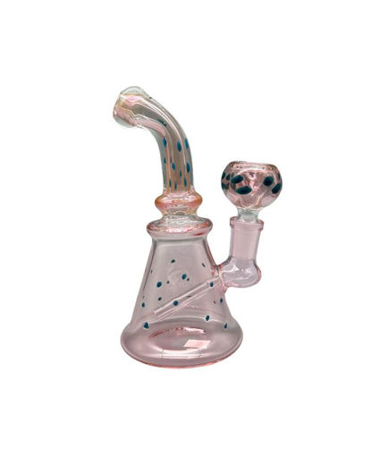 Picture of Glass 6in Doted Fancy WP W786