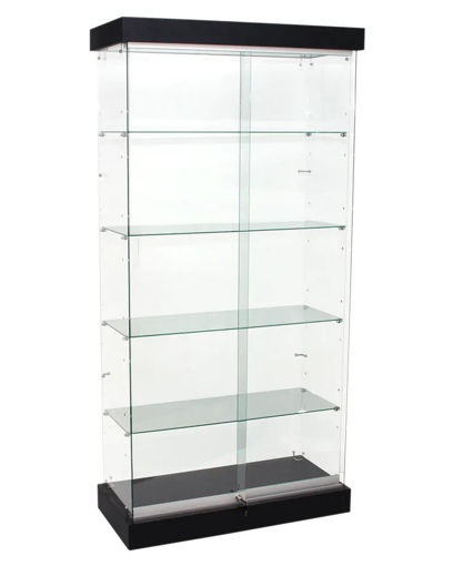 Picture of Glass Extra Vision Show Case Tower w LED