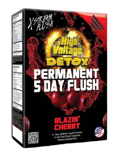 Picture of High Voltage 5 Day Flush Blazin Cherry 2-16oz 
