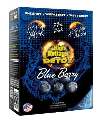 Picture of High Voltage 5 Day Flush Blueberry 2-16oz 