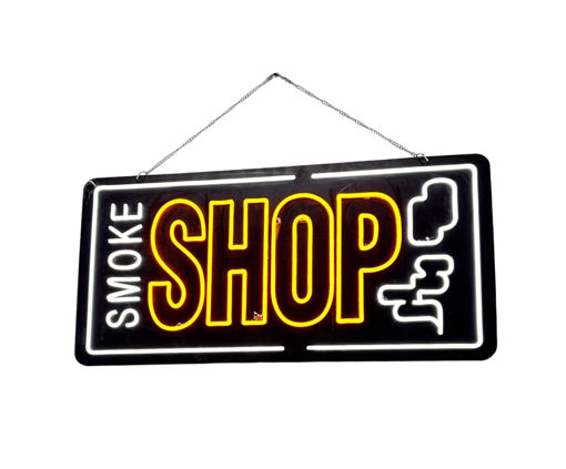 Picture of Multi Color Smoke Shop LED Sign