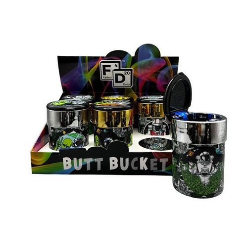 Picture of FDX5039 Butt Bucket Car Ashtray w LED 6ct
