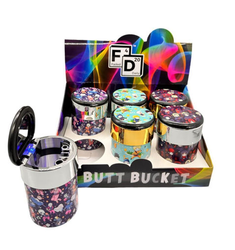 Picture of FDX5077 Butt Bucket LED Car Ashtray 6ct