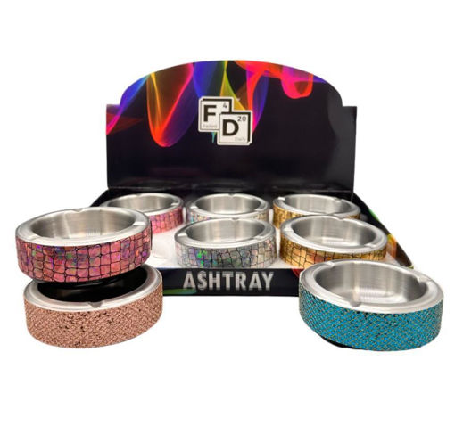 Picture of FDX5079 Metal Ashtray 6ct