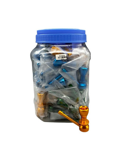 Picture of Aluminum Cone Pipe Colored 30ct jar