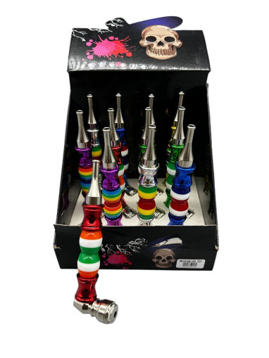 Picture of Metal HP 4in w Marble Ball 12ct