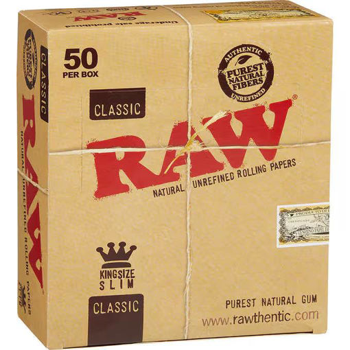 Picture of Raw Papers-Classic King Size Wide 50ct