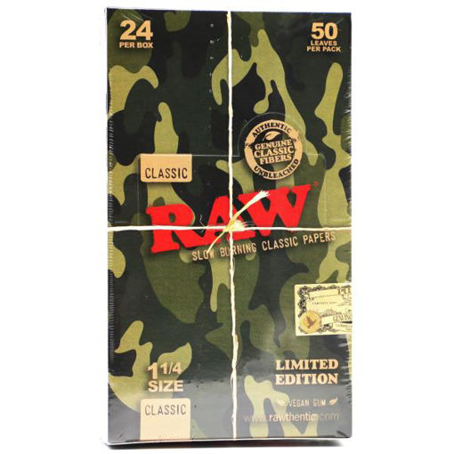 Picture of Raw Papers-Classic Camo 1 1/4 Size 50x24ct 