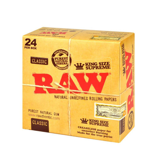 Picture of Raw Papers-Classic King Size Supreme 24ct