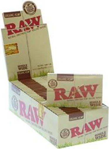 Picture of Raw Papers-Organic Hemp Single Wide 25ct