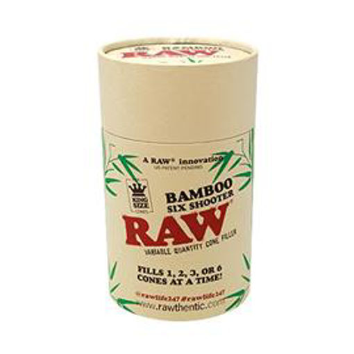 Picture of Raw Six Shooter Cone Filler Bamboo King Size