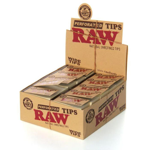 Picture of Raw Tips-Perforated Wide 50X50ct