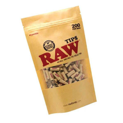 Picture of Raw Tips-PreRolled 200 bag