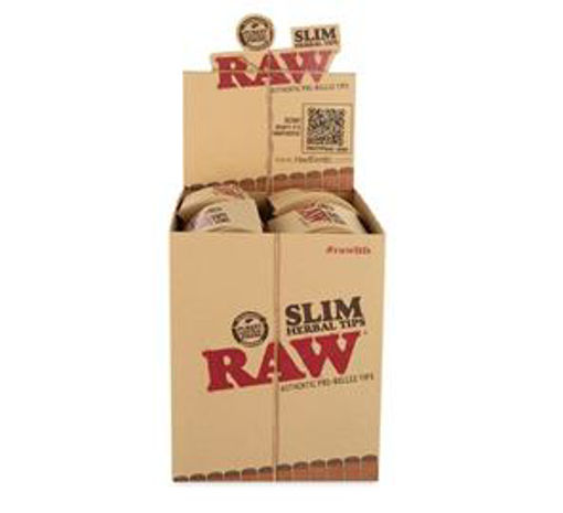 Picture of Raw Tips-Slim Herbal PreRolled 20X21ct
