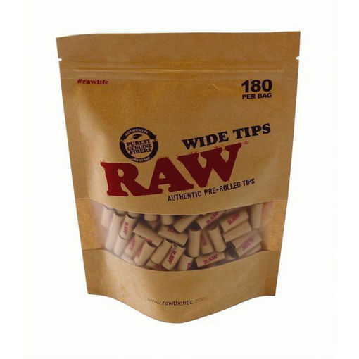 Picture of Raw Tips-Wide PreRolled Tips 180ct