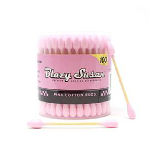 Picture of BlazySusan Cotton Buds Pink 100ct