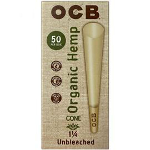 Picture of OCB Cones-Organic Hemp 1 1/4 Size 50ct