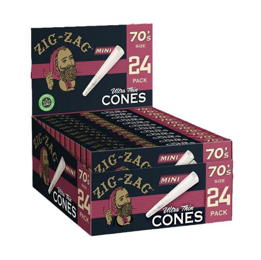 Picture of Zig-Zag Cones-Ultra Thin 70's Mini 12x24ct