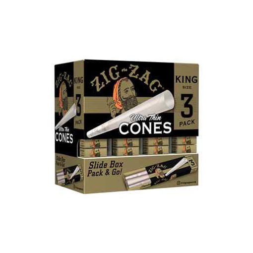 Picture of Zig-Zag Cones-Ultra Thin King Size 36x3ct