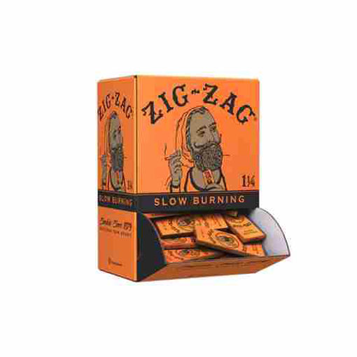 Picture of Zig-Zag Paper-Orange1 1/4 Size 48ct Display 