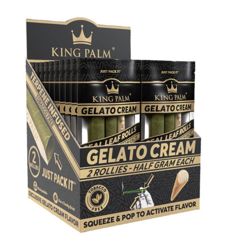 Picture of KingPalm Rollies 0.5g Gelato Cream 20x2ct