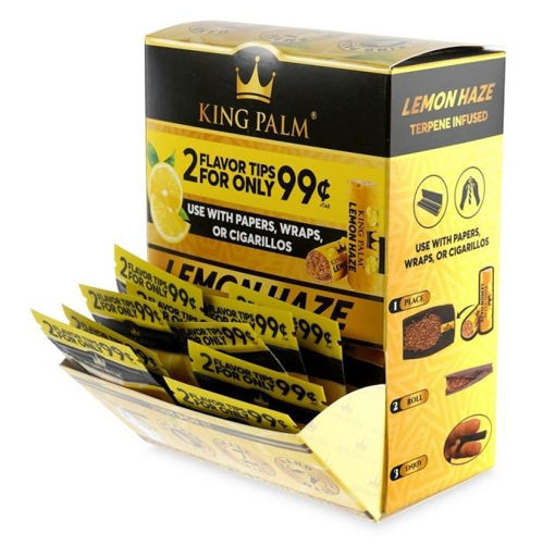 Picture of KingPalm Flv Tips Lemon Haze 2for.99$ 50x2ct  