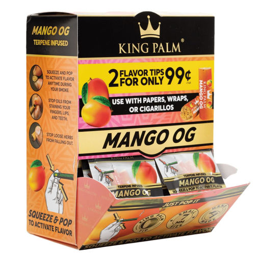 Picture of KingPalm Flv Tips Mango OG 2for.99$ 50x2ct