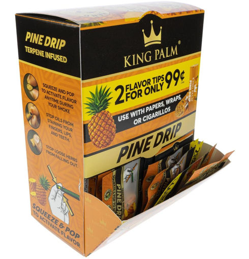 Picture of KingPalm Flv Tips Pine Drip 2for.99$ 50x2ct