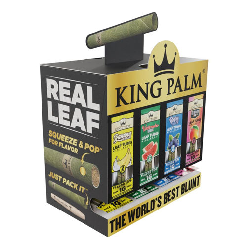 Picture of KingPalm Mini Rolls 1g Assorted Display 80ct