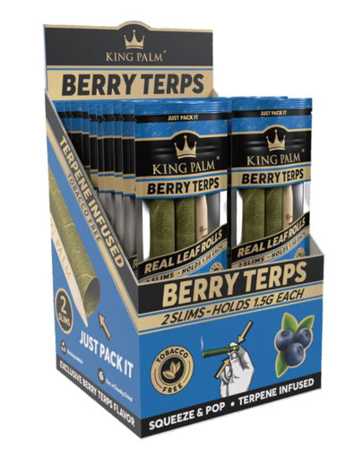 Picture of KingPalm Slim 1.5g Berry Terps 20x2ct