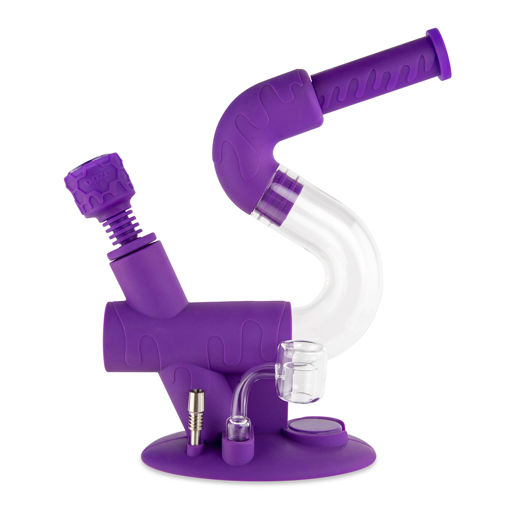 Picture of Ooze Swerve Silicone Water Pipe 4in1 Swerve Rasata