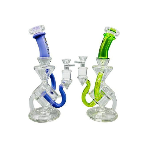 Picture of Lotus Glass 10in Microscope Shape WP S62