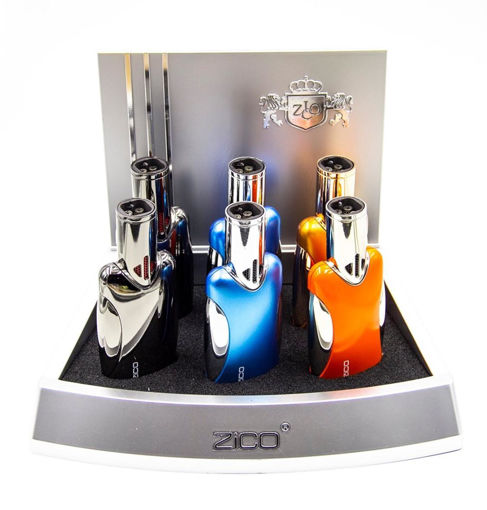 Picture of ZD46 Zico 4 Torch Lighter 6ct