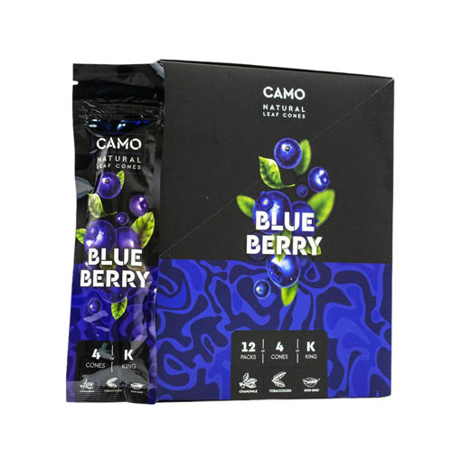 Picture of Camo Cones Blueberry 12ct
