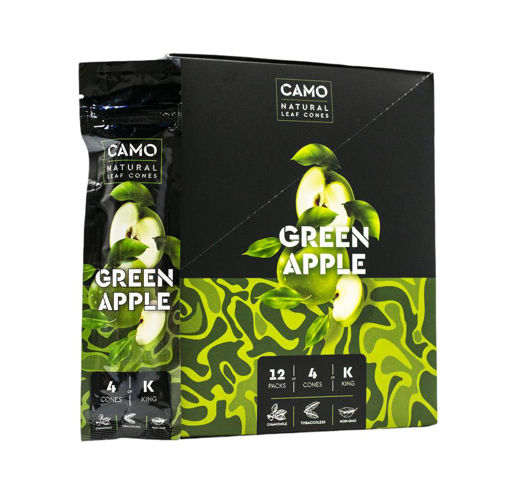 Picture of Camo Cones Green Apple 12ct