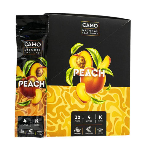 Picture of Camo Cones Peach 12ct