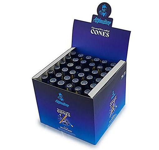 Picture of AfghanHemp Cones-Blueberry 1 1/4 Size 36x2ct
