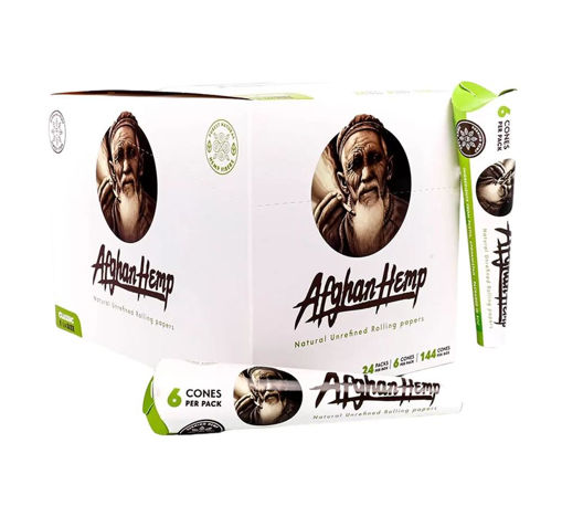 Picture of AfghanHemp Cones-Classic 1 1/4 Size 24x6ct