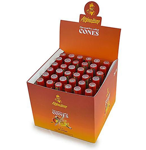 Picture of AfghanHemp Cones-Mango 1 1/4 Size 36x2ct