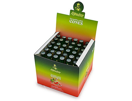 Picture of AfghanHemp Cones-Watermelon 1 1/4 Size 36x2ct