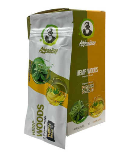 Picture of AfghanHemp Wraps Banana&Original 25x2ct