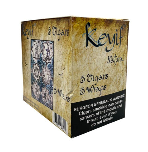 Picture of Keyif Cigar Wraps Natural 8pk 5ct